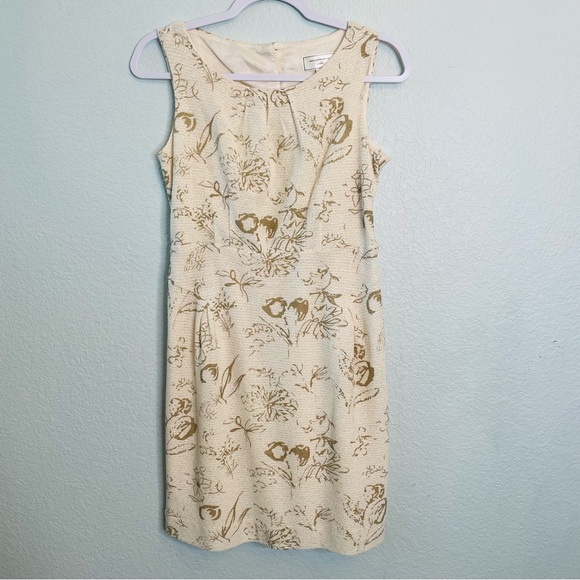 Moulinette Soeurs Dresses & Skirts - Anthropologie Moulinette Soeurs Cream Tan Open Back Dressy Mini Dress | Size 6
